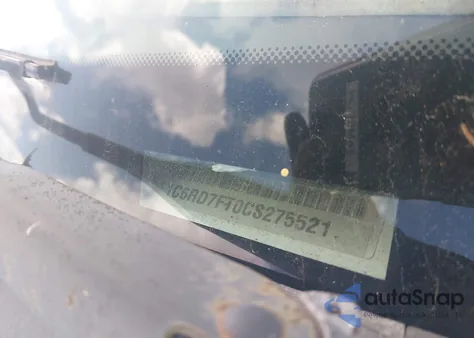 2012 Ram 1500 St from USA, damaged, VIN 1C6RD7FT0CS275521